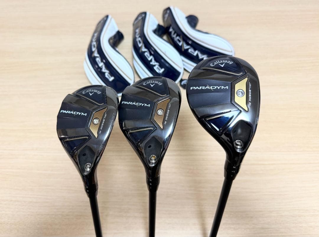 キャロウェイ パラダイムUT 3本セット ATTAS MB・HY 75R