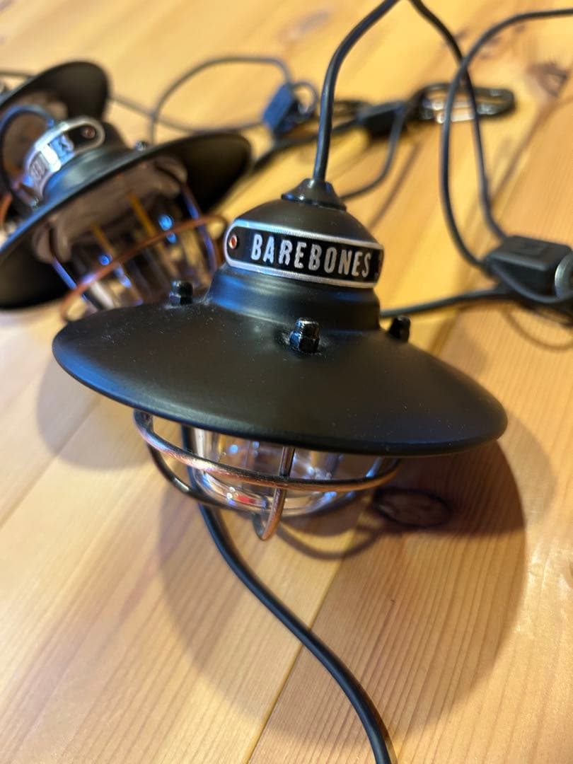 BAREBONES エジソンストリングライト　ポータブルチャージャーセット