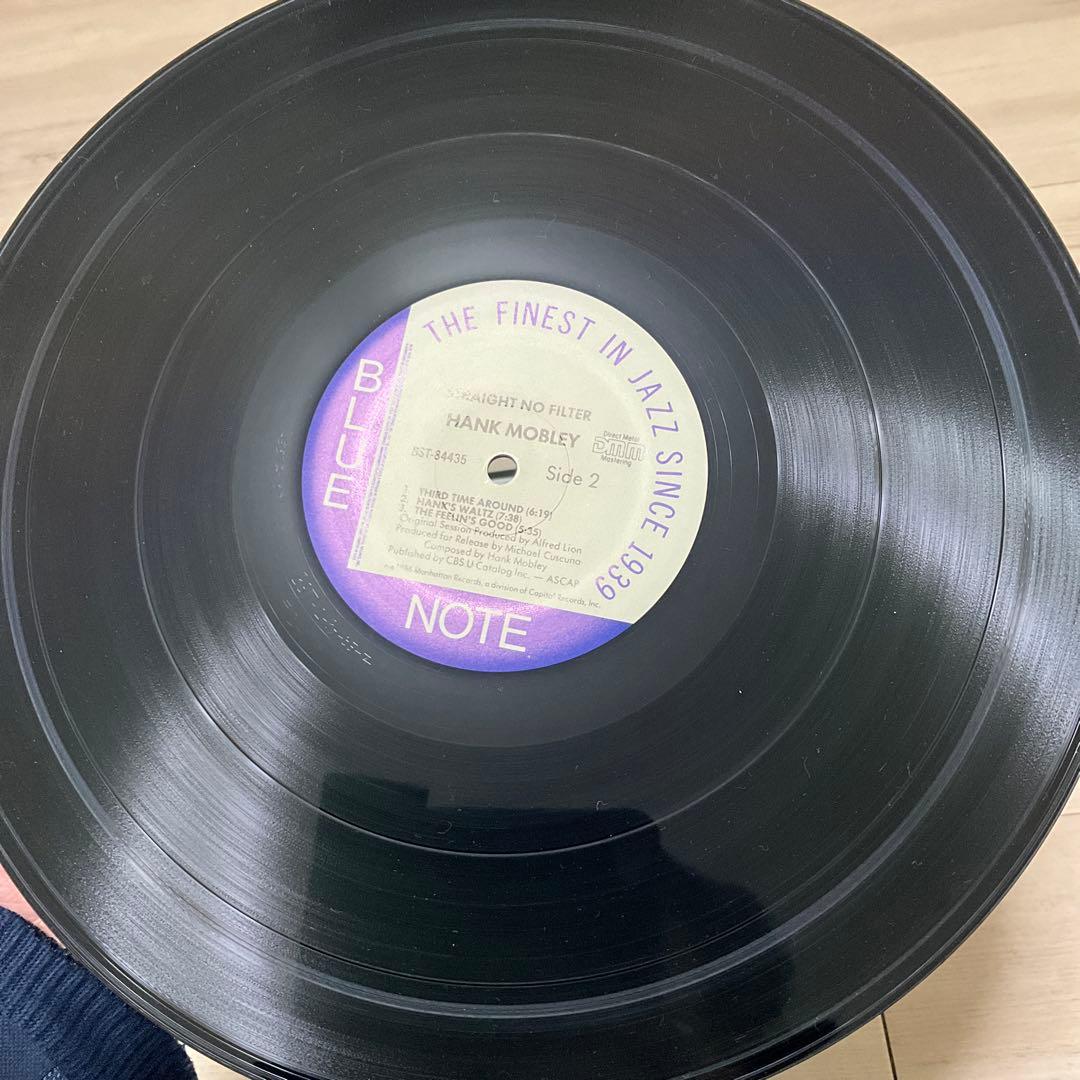 ハンクモブレー　STRAIGHT NO FILTER US盤レコード