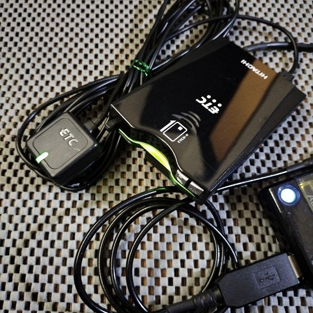 軽自動車登録ETC 日立 HF-EV715 USB電源仕様 電源配線変更可