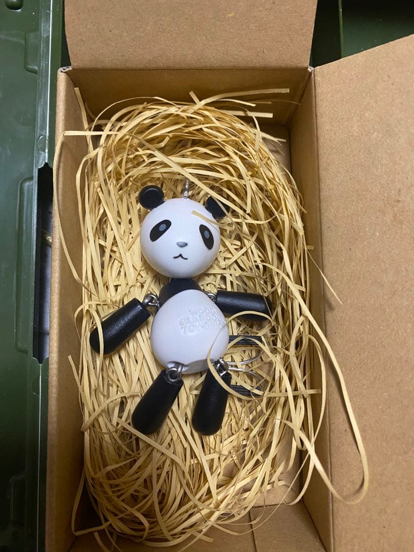 まめたろうくん　フロッグプロダクツ　ウッドベアドール　パンダ