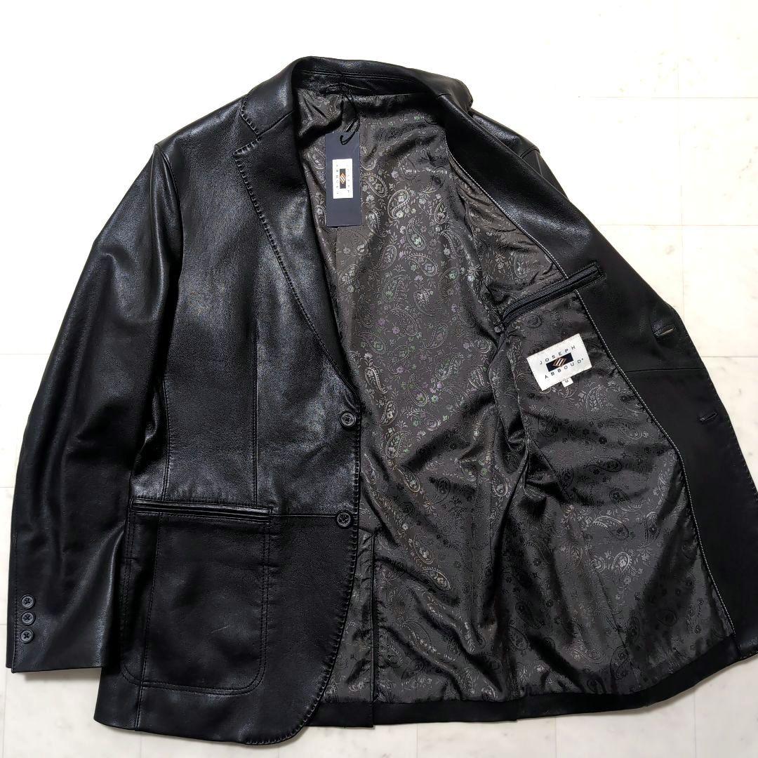 新品 2023年作品 JOSEPH ABBOUD レザーテーラードジャケット