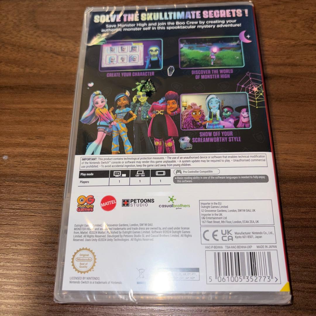 Nintendo Switch Monster High: Skulltimate Secrets switch