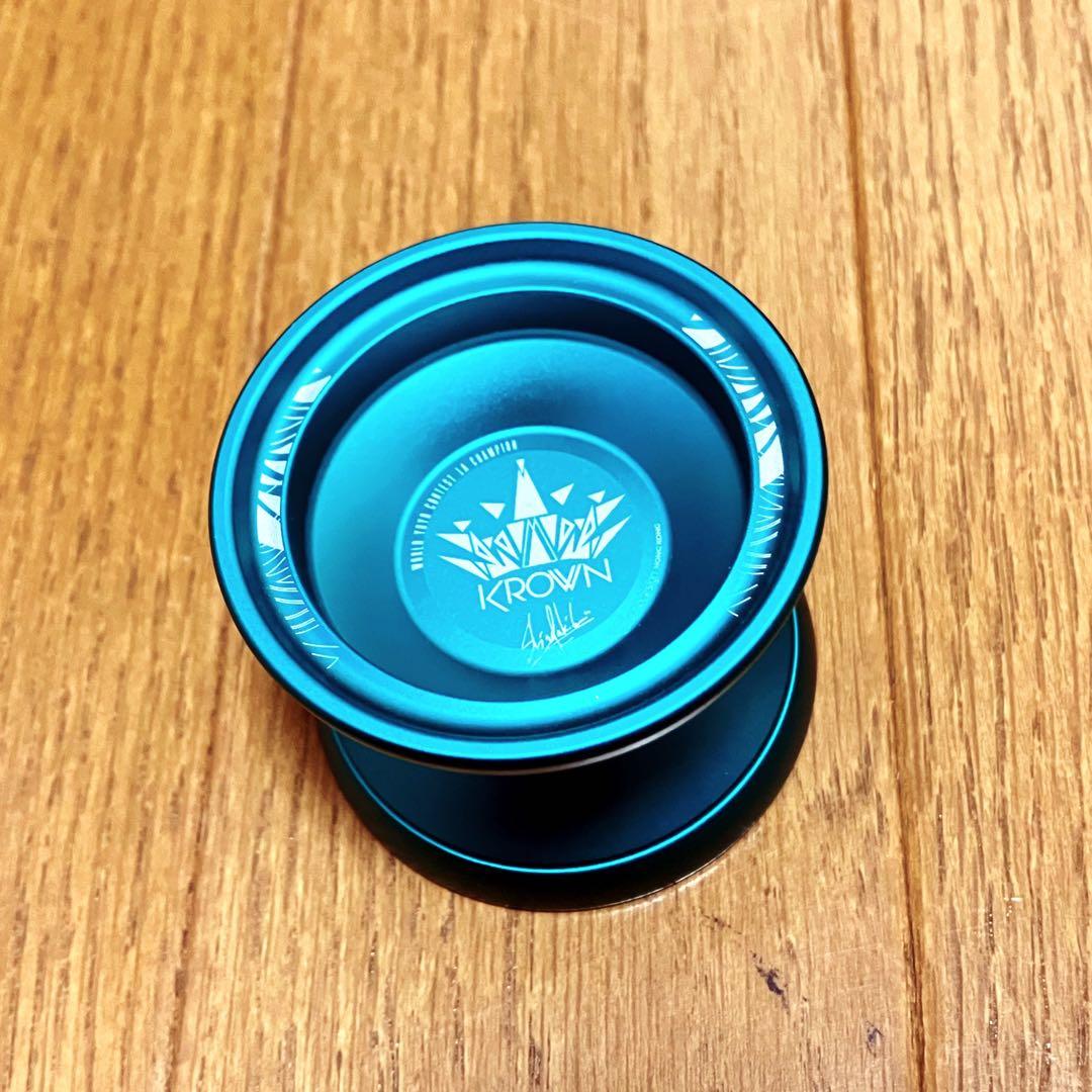 酢*ル様 C3yoyodesign クラウン フルメタルヨーヨー グリーン おま
