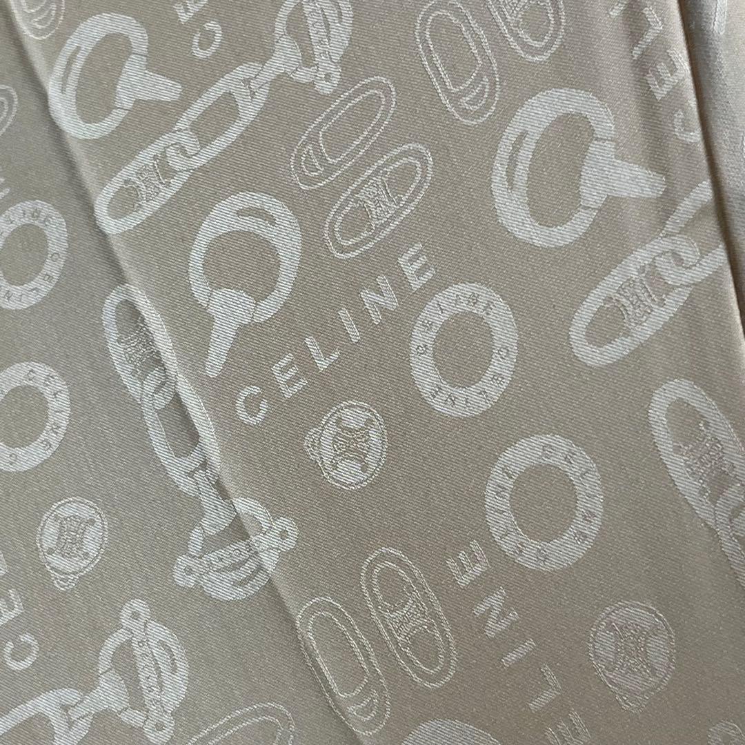 極美品 CELINE セリーヌ トリオンフ マカダム 総柄 晴雨兼用 傘