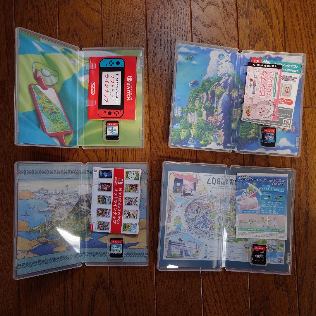 Switch　ソフト　ポケモン、ゼルダ等　まとめ売り