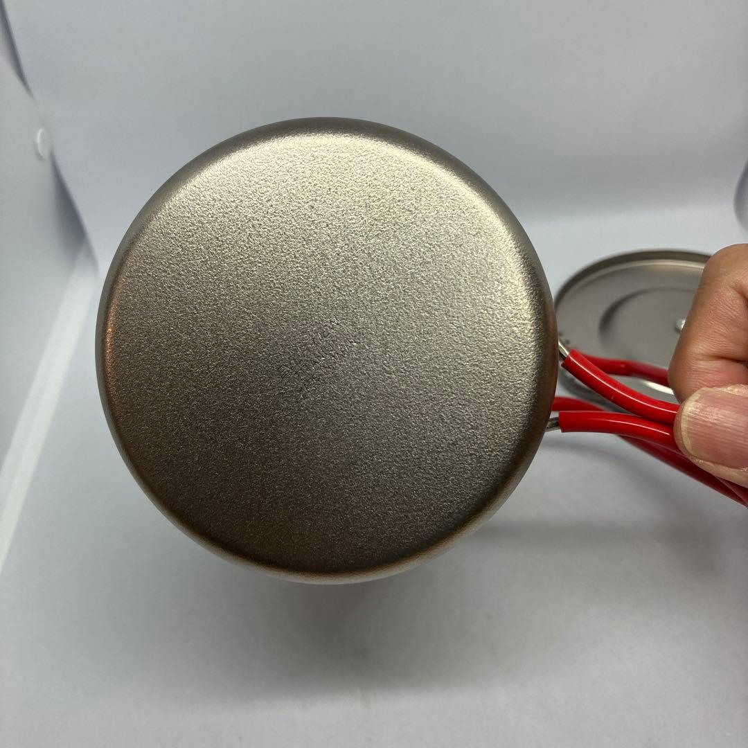 EVERNEW チタン パスタもクッカーS ECA521R RED
