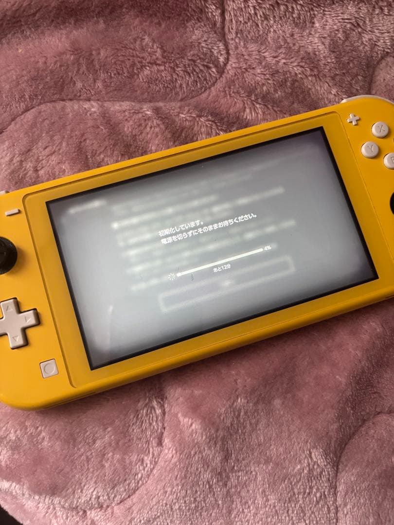 Nintendo Switch Lite イエロー　ジャンク扱い