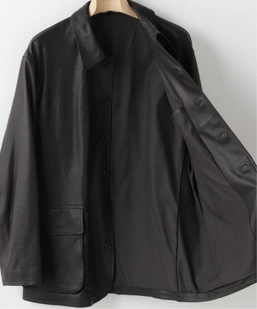 タグ付き新品 26SS AURALEE(オーラリー) ラムレザーブルゾン