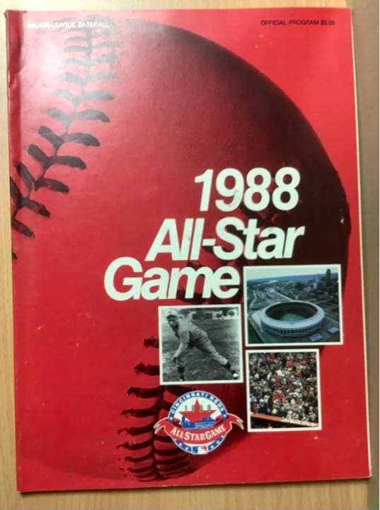 MLB 80年代 オールスターゲーム オフィシャルプログラム 5冊セット