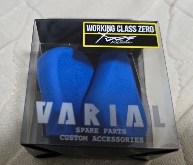 DRT バリアルフラットノブ　ブルー VARIAL KNOB FLAT
