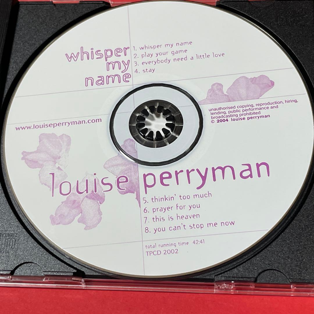 louise perryman whisper my name 希少AOR