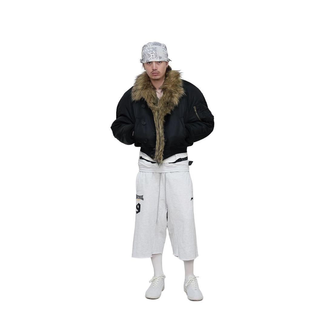 ウェア protocol index FOLDED WAIST JORTS