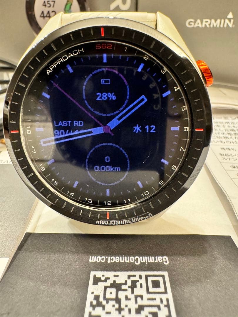 【美品】GARMIN APPROACH S62 GPSゴルフウォッチ
