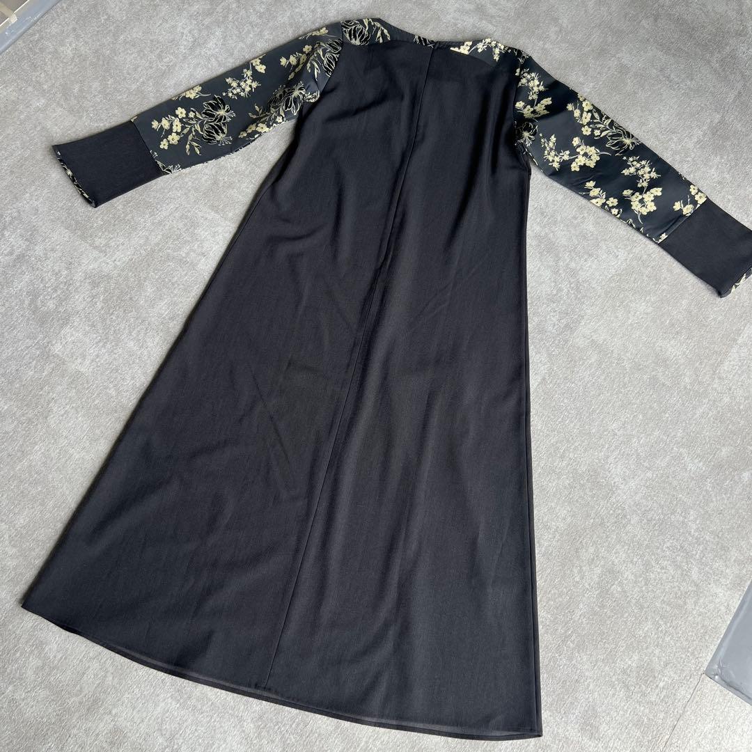 MARTE （マルテ） Cross Neck JQ Sleeve Dress