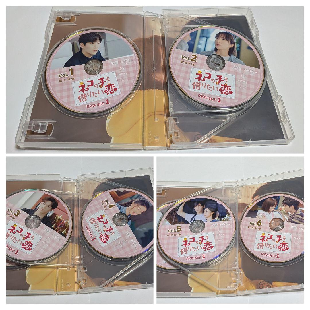 ネコの手も借りたい恋 DVD-SET1と2のセット！