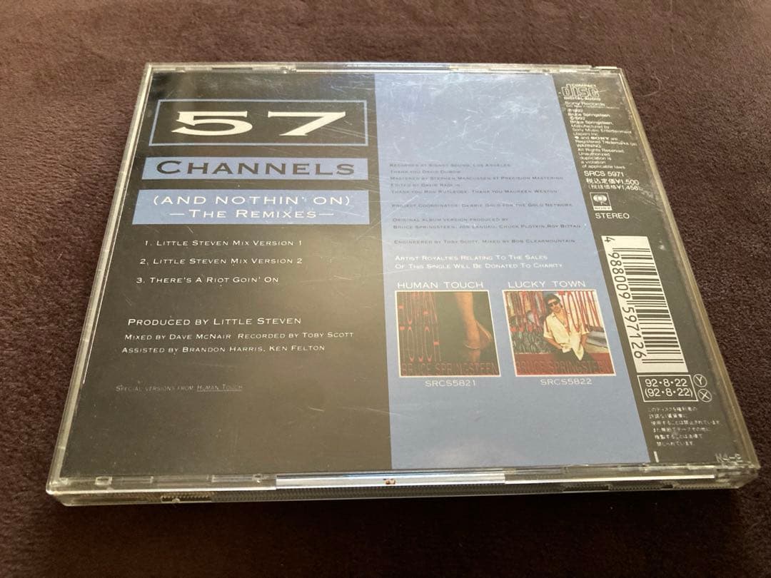 レアBruce Springsteen サインCD ブルーススプリングスティーン
