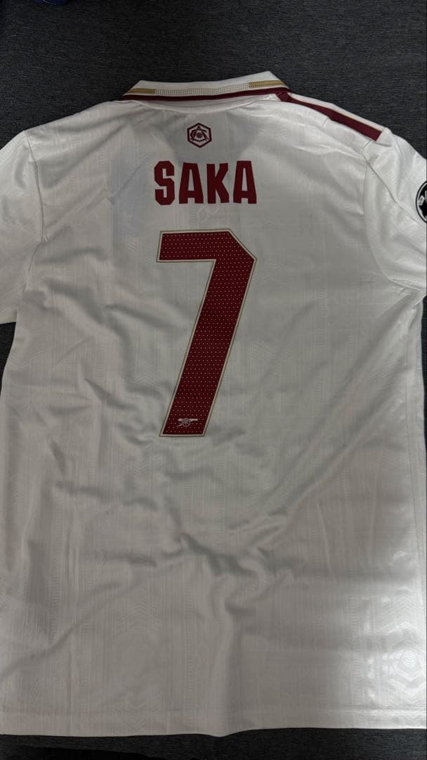 アーセナル SAKA 7 3rd オーセンティック 半袖 25/26 ユニホーム