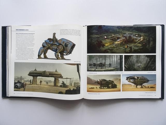 洋書◆スターウォーズ フォースの覚醒写真集 本 映画 デッサン イラスト