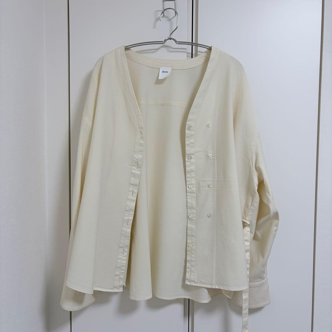 deres デレス シークレット ハート シャツジャケット