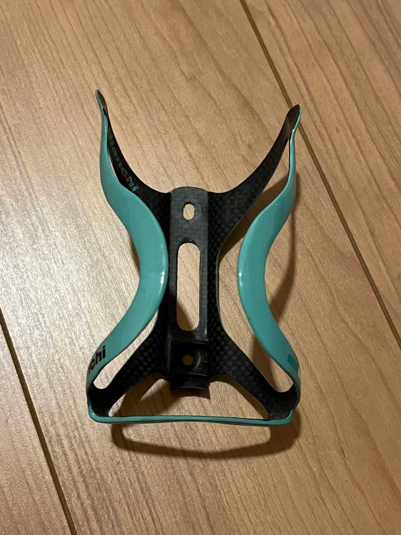 Bianchi ビアンキ　カーボン　ボトルケージ　チェレステカラー