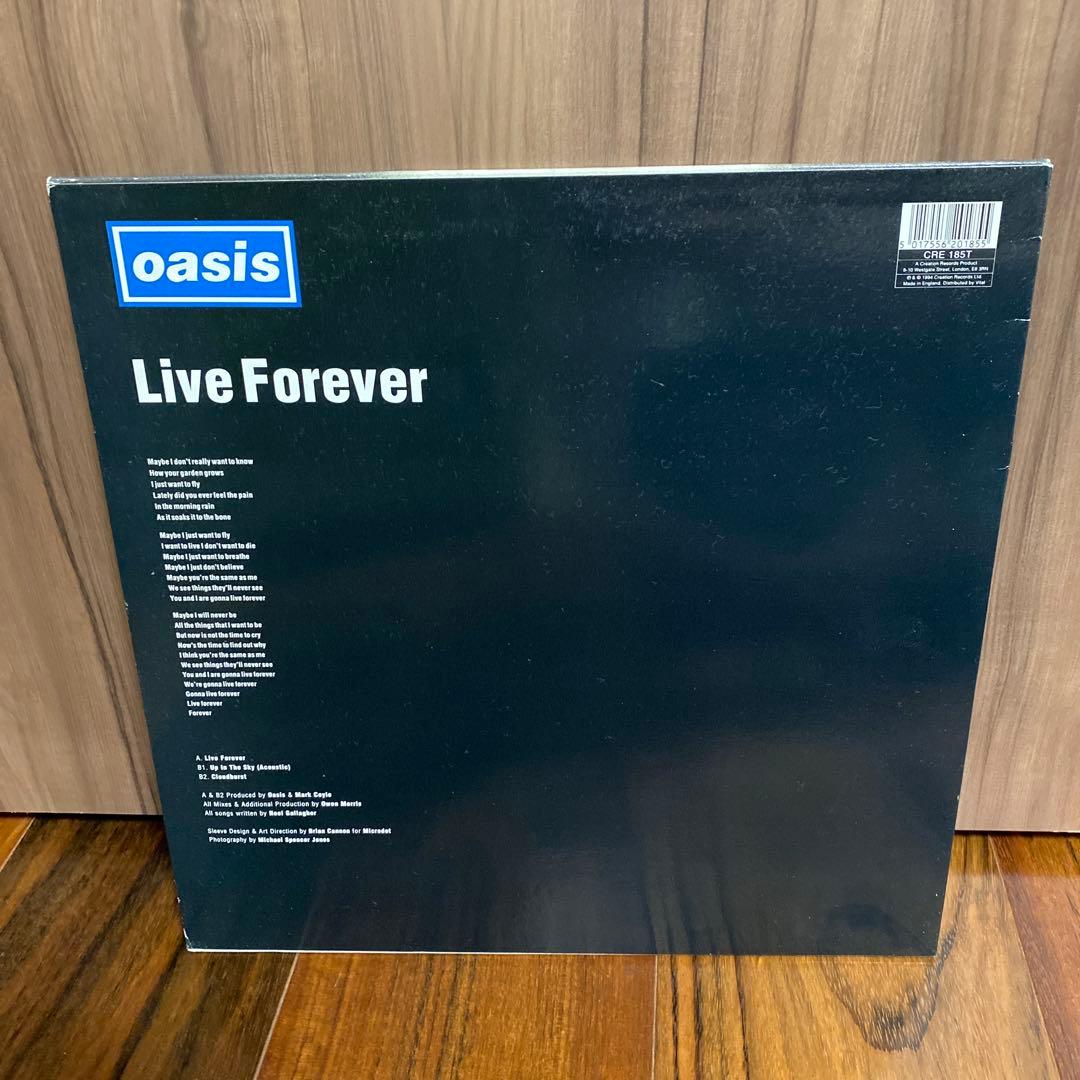 oasis / Live Forever アナログ UKオリジナル盤