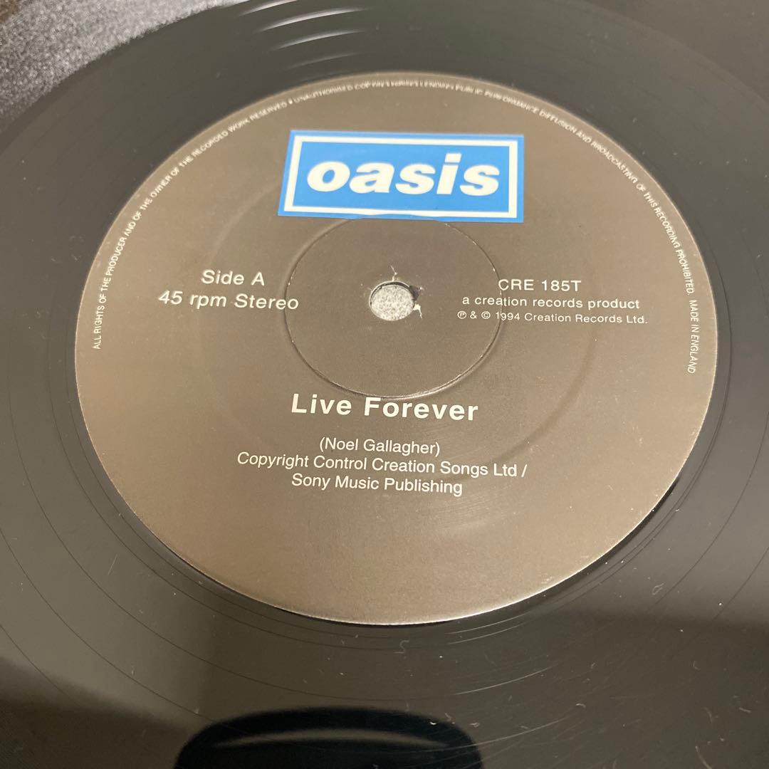 oasis / Live Forever アナログ UKオリジナル盤