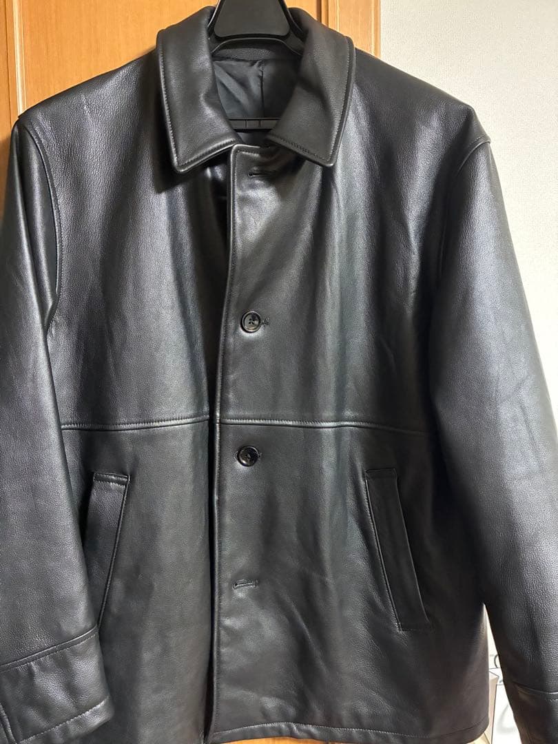 【美品】JOURNAL STANDARD シープレザーカーコート Mサイズ