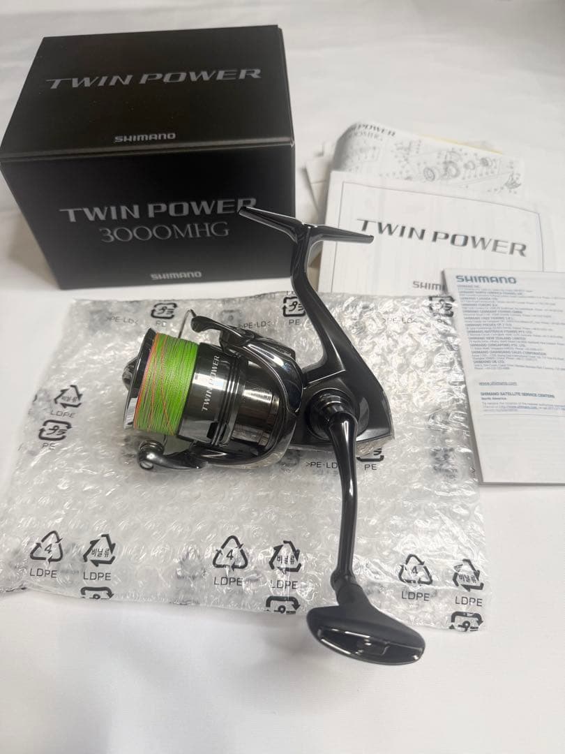 シマノ　24ツインパワー　3000MHG TWINPOWER PE0.8号