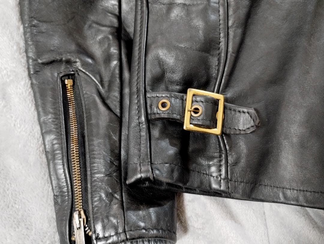 希少モデル✨Schott 641G シングルライダース 42 牛革 真鍮金具