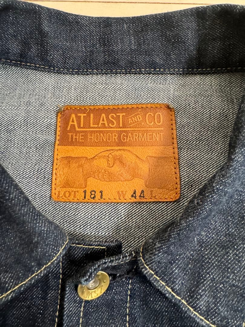 Atlast&co アットラスト　デニム 181 旧タグ　44 size