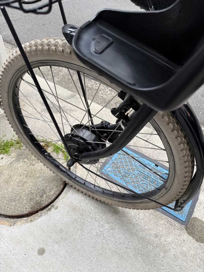HYDEE.Ⅱハイディーツー電動アシスト自転車 チャイルドシート付き ブラック