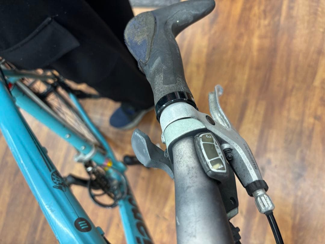 Bianchi クロスバイクreparto corse 水色