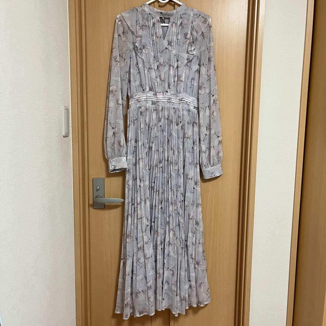 rosemuse sheer floral one-piece 花柄ワンピース