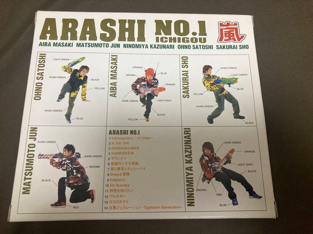 【初回限定盤】ARASHI/嵐 NO.1 -嵐は嵐を呼ぶ-
