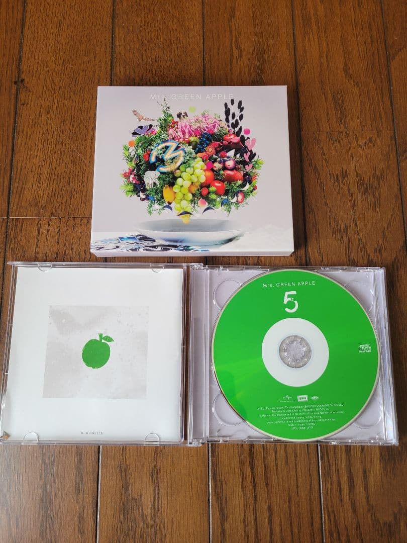 Mrs. GREEN APPLE 「5」CD + DVD 初回限定盤