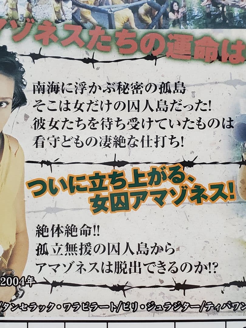 【プリズン・アイランド】タイ発❗超絶B級‼️ セクシーバイオレンスアクション！！