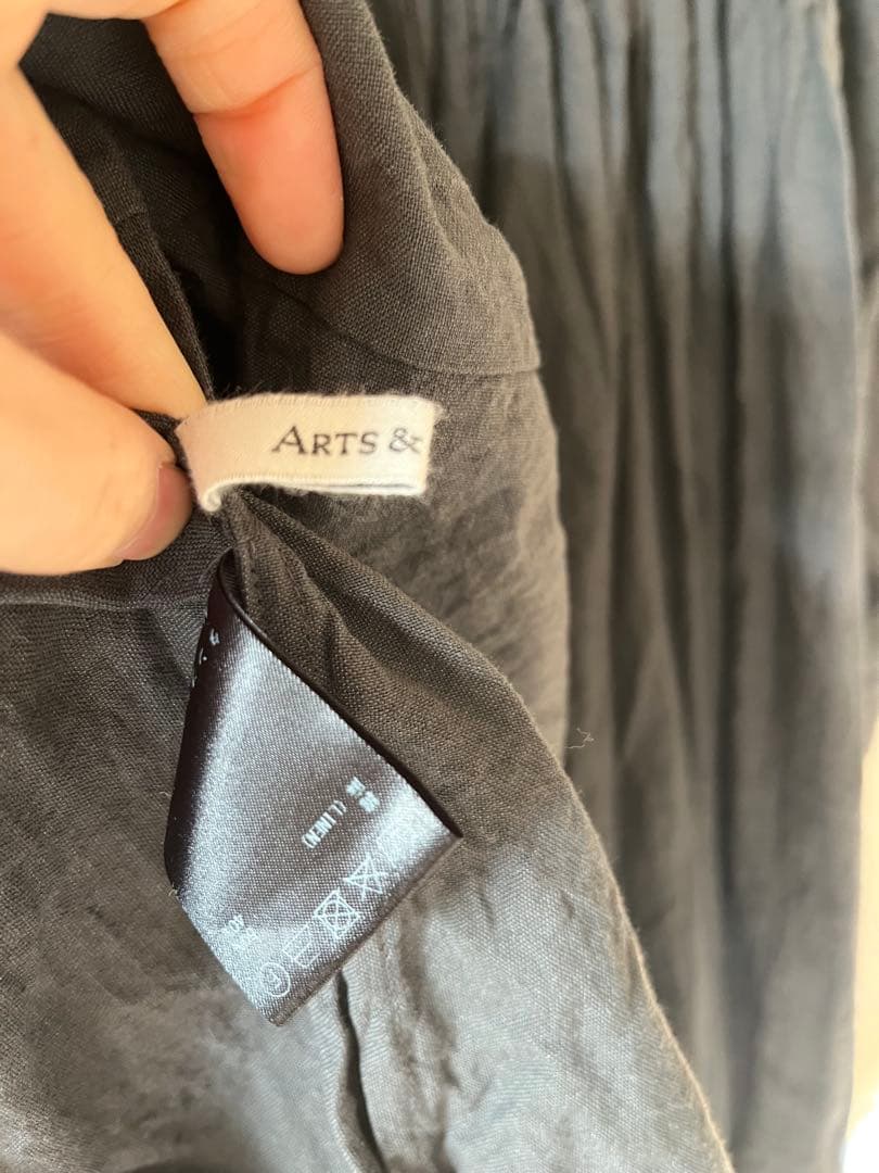 ARTS＆SCIENCE アーツアンドサイエンス　ギャザーコンビドレス