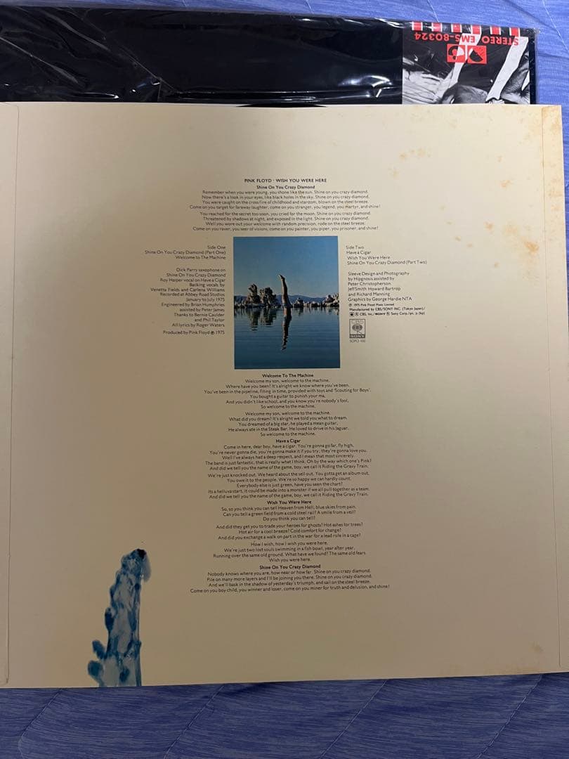 Pink Floyd 炎 レコード