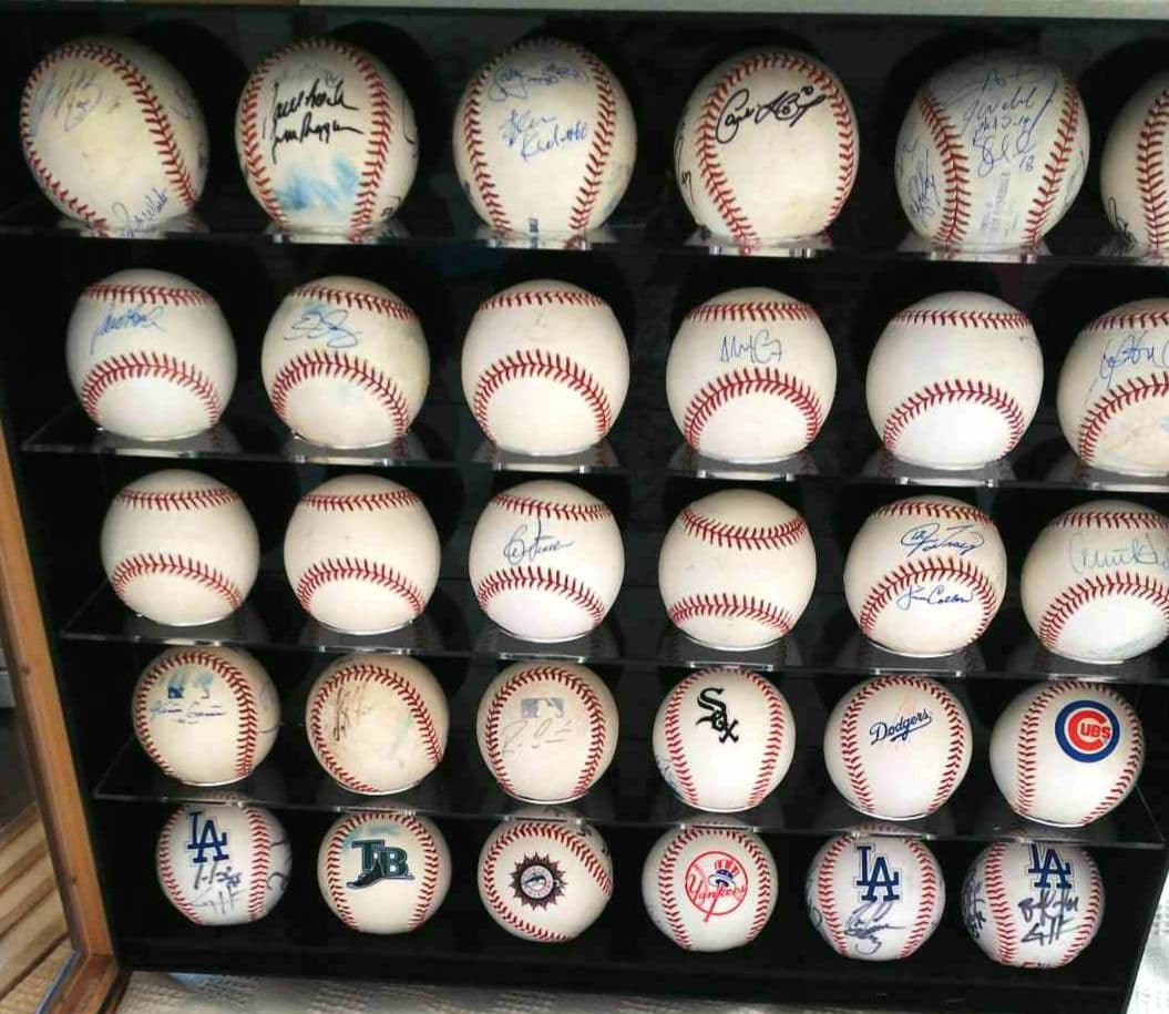 ドジャース中心メジャーリーガー サイン入りMLBボール 30個