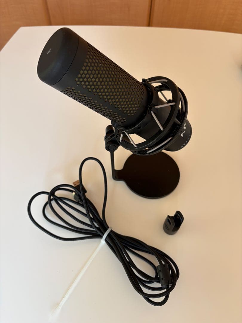 HYPERX QUADCAST S マイク HMIQ1S-XX-RG/G