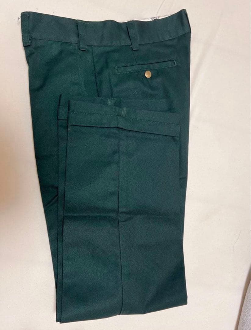 【美品】caleeワークパンツ グリーン