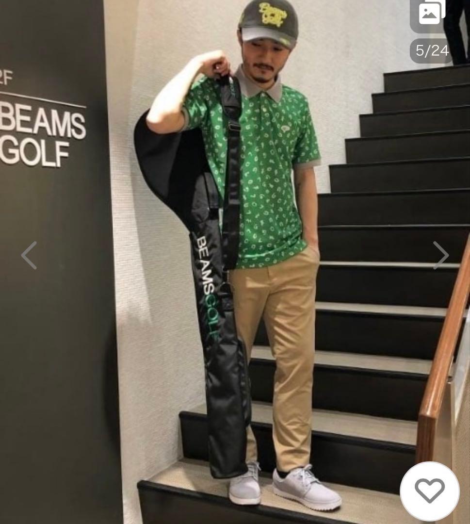 【美品】ビームスゴルフ　BEAMS GOLF クラブケース2 ゴルフバッグ