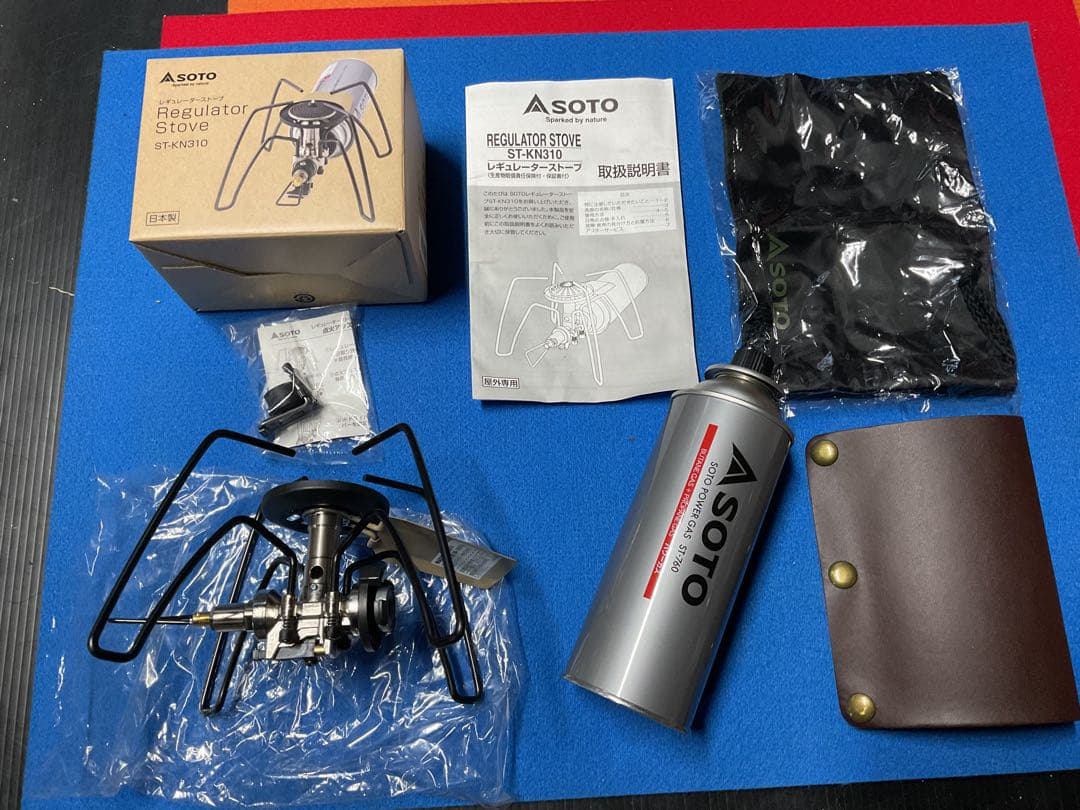 SOTO-ST-KN310 限定カラー・アシストレバーCB缶付き新品未使用未点火
