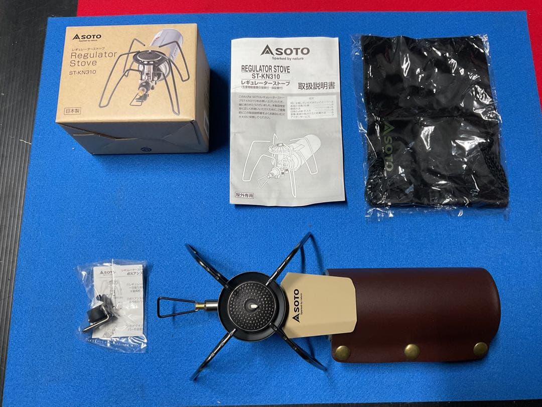 SOTO-ST-KN310 限定カラー・アシストレバーCB缶付き新品未使用未点火