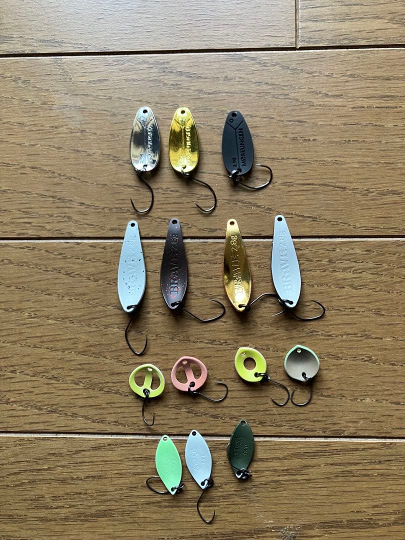エリアトラウトスプーンルアーセット