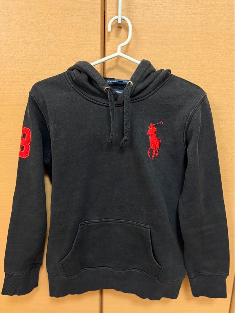 POLO Ralph Lauren ビッグポニー パーカー Mブラック 黒