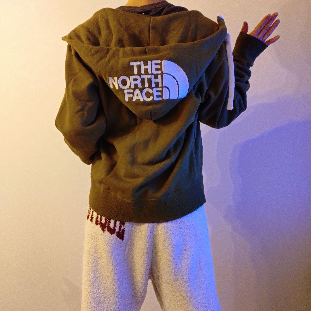 THE NORTH FACE フルジップパーカー Sサイズ オリーブ