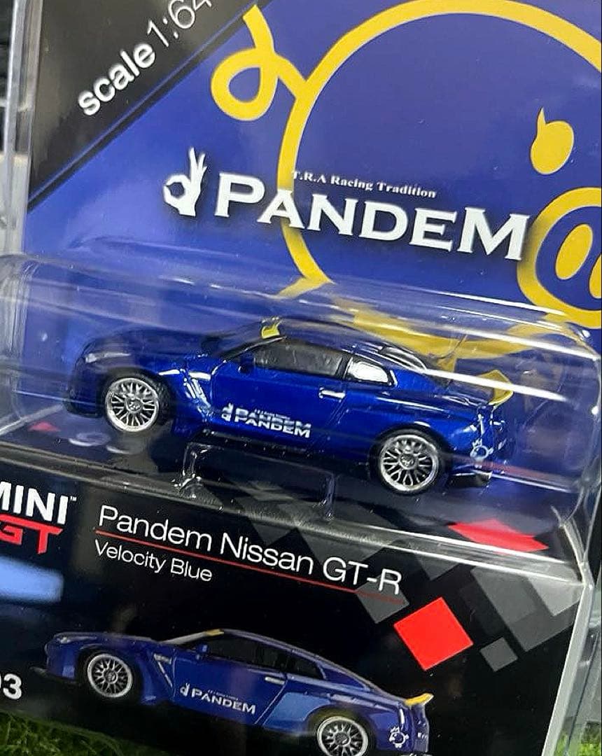 miniGTパンデム GTR R35 1/64 ベロシティーブルー完全未開封