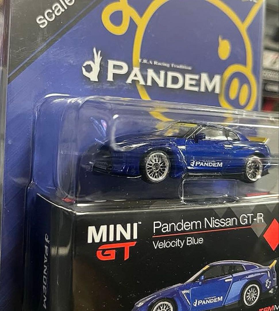 miniGTパンデム GTR R35 1/64 ベロシティーブルー完全未開封